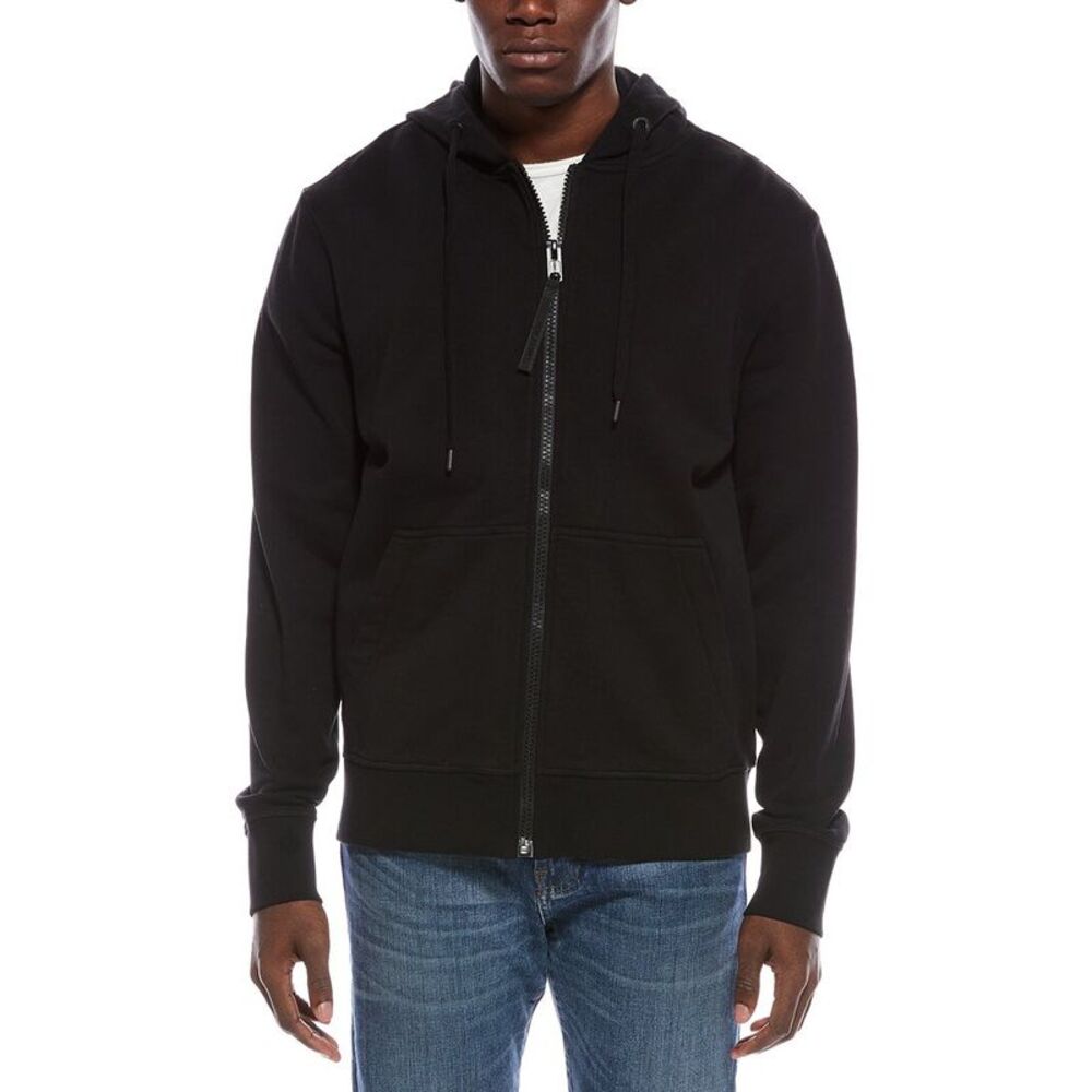 Canada Goose Mens  Huron Full Zip Hoody, Black